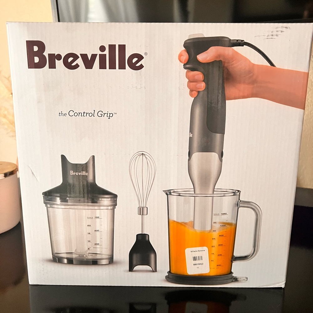 New in box Breville The Control Grip